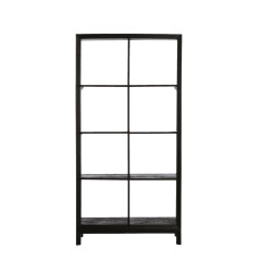 SHELF SND OPEN WOOD BLACK 190 